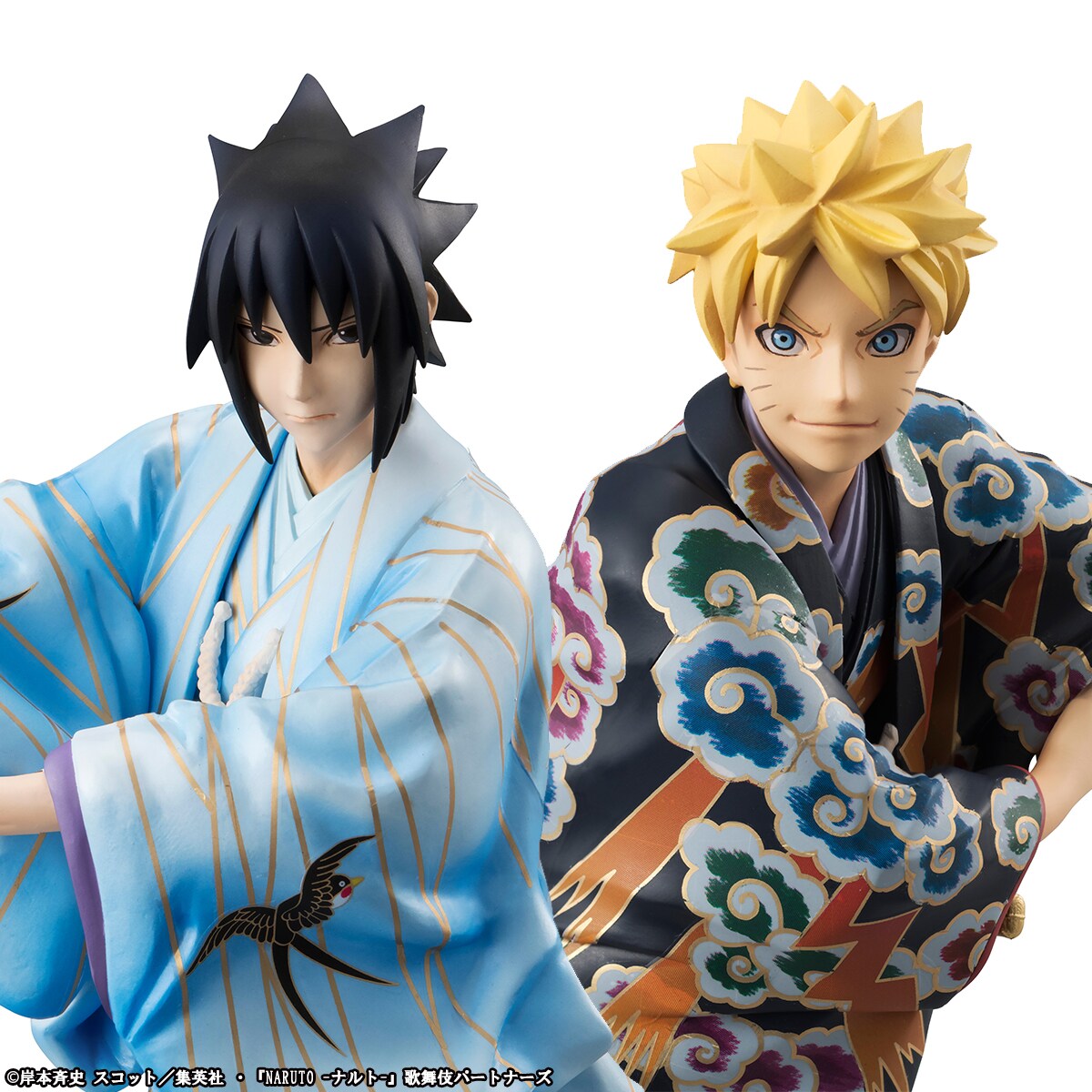 G.E.M.シリーズ NARUTO‐ナルト‐』うずまきナルト、うちはサスケ