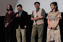 左から神木優、暮田公平、貝澤幸男、美山加恋。