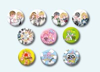 全10種のトレーディング缶バッジ。