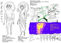 「楽園の民のひみつ」と書かれた資料。