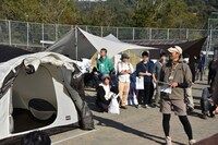 キャンプワークショップの様子。