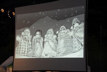 「秘密結社ブランケット音楽祭」のためにあfろが描き下ろしたイラスト。