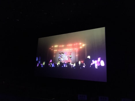 「少年ハリウッド-HOLLY STAGE FOR YOU-完全版」の爆音上映の様子。