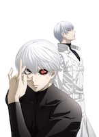 「東京喰種トーキョーグール:re【最終章】」Blu-ray / DVDのvol.1ジャケットイラスト。