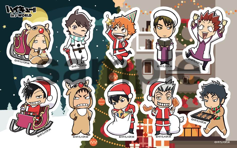 会場で販売される「ステッカーシート」。