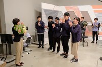 クランクアップの様子。