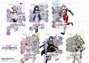 カフェイベントの「星と翼のパラドクス」稼働記念オープニングセレモニーで配布される「NESiCAシールシート」。