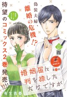有生青春「婚姻届に判を捺しただけですが」の扉ページ。