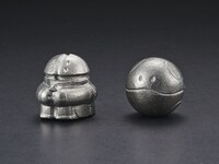 「南部鉄器 鉄魂アッガイ」「南部鉄器 鉄魂ハロ」