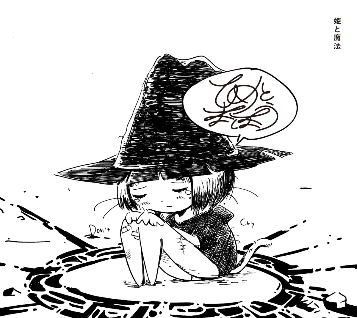 ひめとまほうのフルアルバム「姫と魔法」ジャケット。