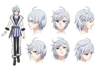 天下右京（CV：猪股慧士）の設定画。