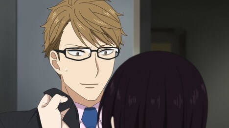 TVアニメ「真夜中のオカルト公務員」第2弾PVより、前野智昭演じる榊京一。