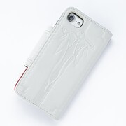 赤のセイバーモデルのスマートフォンケース。