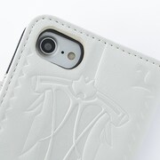 赤のセイバーモデルのスマートフォンケース。