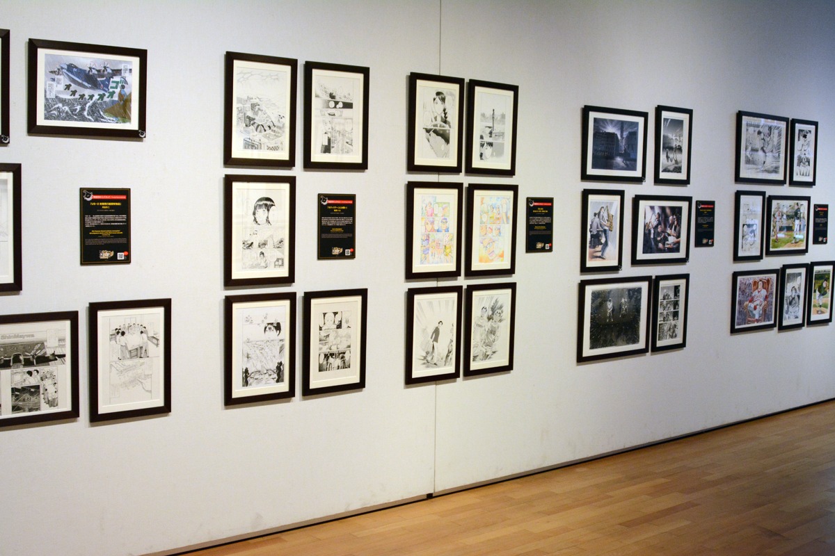 「ビッグコミック50周年展」より。