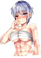 「今まで一度も女扱いされたことがない女騎士を女扱いする漫画」カット