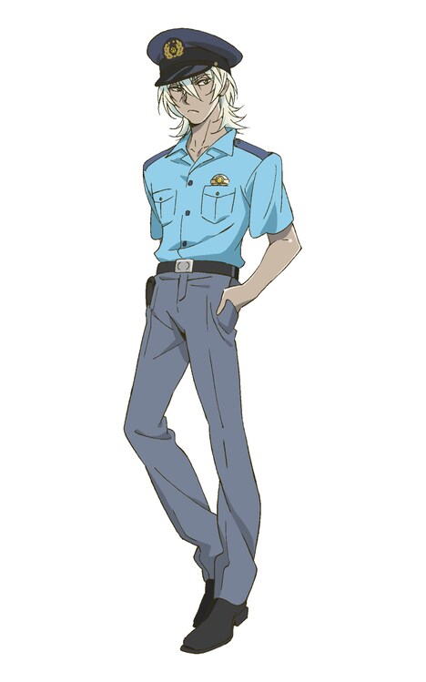 新星玲央（CV：宮野真守）。交番に勤務する警官で、真武の相棒。