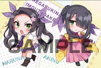 コラボメニューを注文するともらえるポストカード。