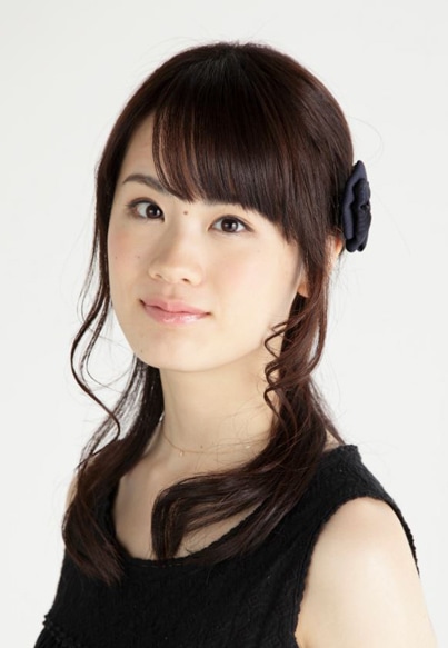 綾瀬千早役の瀬戸麻沙美。