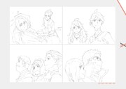 原画集「DARLING in the FRANXX KEY ANIMATION NOTES」より。