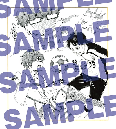 サイン色紙のサンプル。