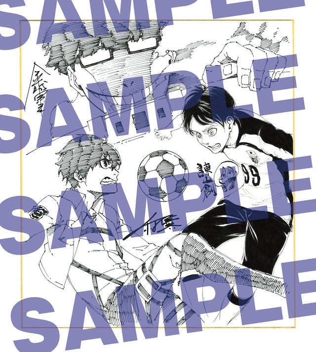 サイン色紙のサンプル。