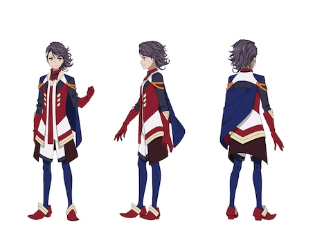 ルネ・ヴァンキッシュの設定画。