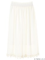 セイバーモデルのシフォンスカート。