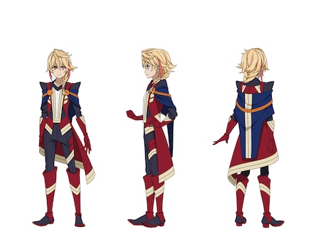 ヨシュア・イングラムの設定画。