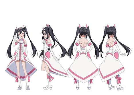 ユウキ・ソレイユの設定画。