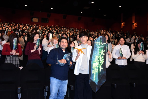 cトークイベントの様子。