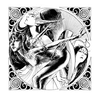 「MILKY WAY」の表紙イラスト。