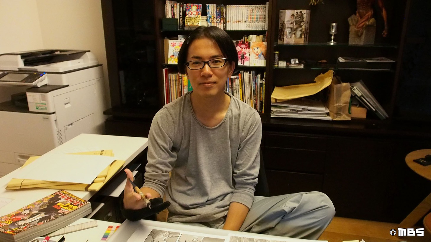「情熱大陸」より。