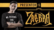 プレゼンターとして登場するZeebra。