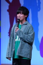 緑谷出久役の山下大輝。