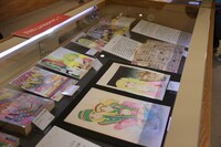 展示スペースより。