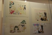 「有閑倶楽部」の展示コーナーより。