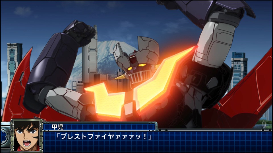 ゲーム「スーパーロボット大戦T」第1弾PVより。
