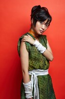 北原里英扮するどろろ。