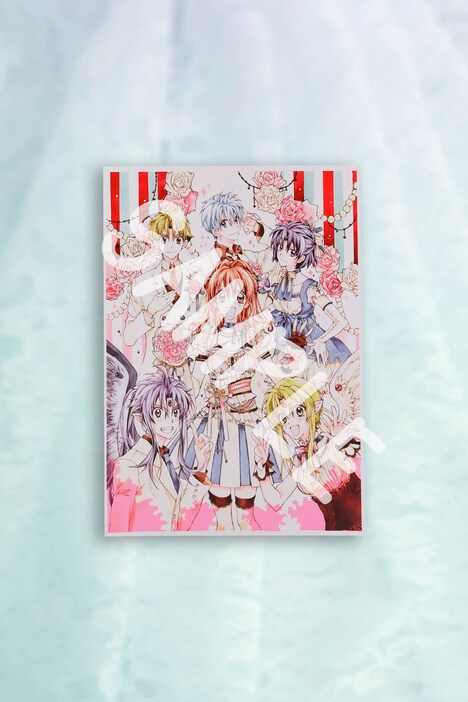 「PROPLICA 神風怪盗ジャンヌ ロザリオセット」に付属する、描き下ろしのイラストシート。