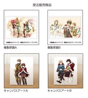 FUNDIY STOREで展開される複製原画とキャンバスアート。