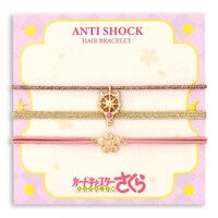 「静電気防止ブレスレット（夢の鍵と桜）」