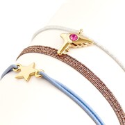 「静電気防止ブレスレット（封印の鍵と星）」