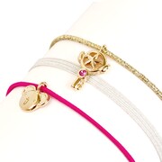 「静電気防止ブレスレット（星の鍵とケロちゃん）」