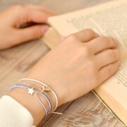 静電気防止ブレスレットの使用例。