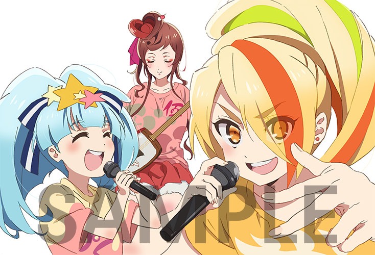 MAPPA ONLINE SHOPの全巻購入特典・ブロマイド3枚セットの絵柄。