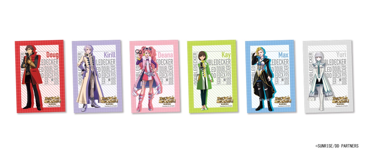 「『DOUBLE DECKER! ダグ＆キリル』in TSUTAYAフェア」で用意されるオリジナルポストカード。
