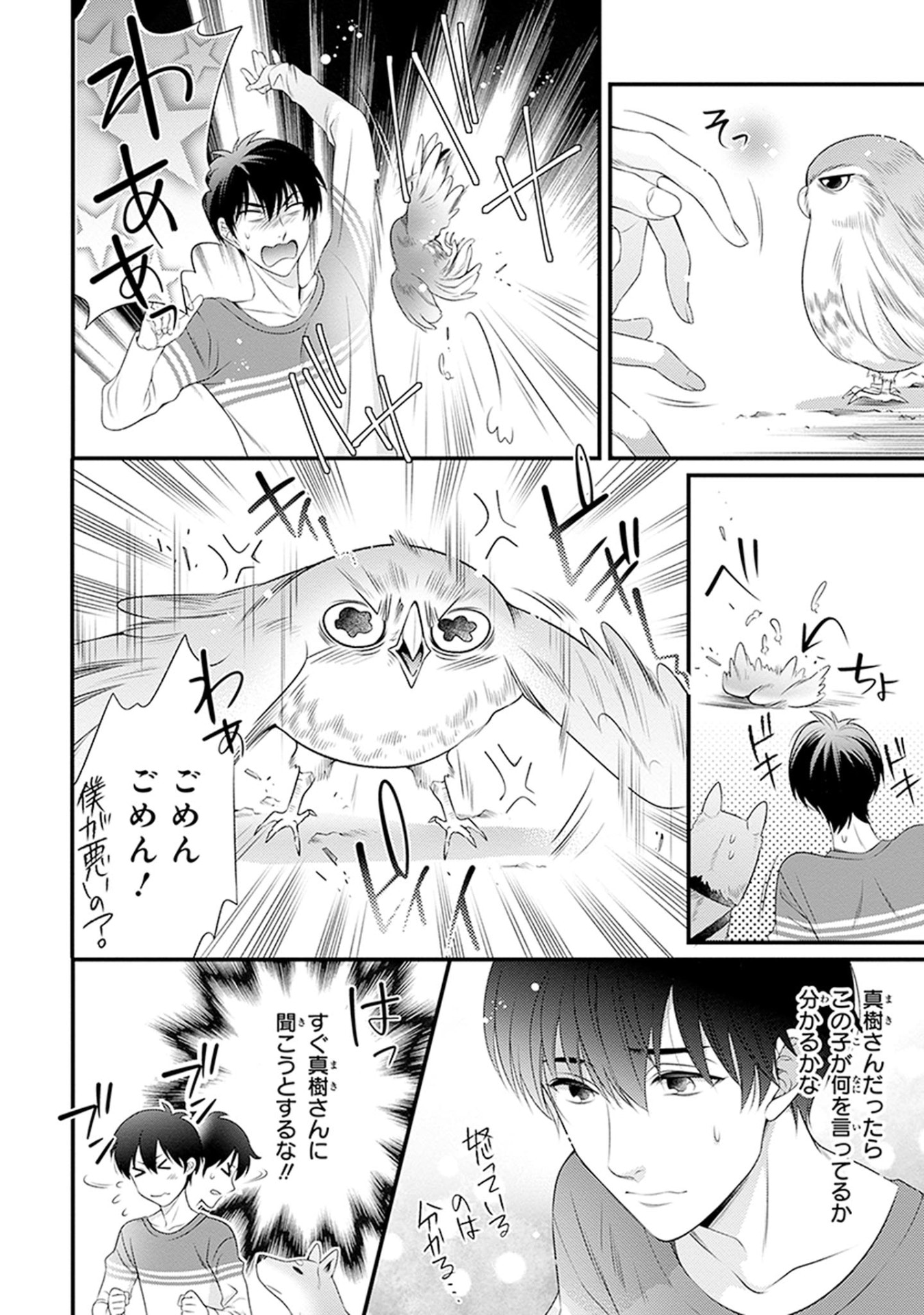 「こはる日和とアニマルボイス」2巻より。