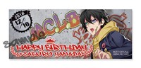 「山田三郎のバースデーケーキ」を注文するともらえるステッカー。