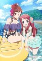 とらのあなの全巻購入特典・描き下ろしB2タぺストリーの絵柄。